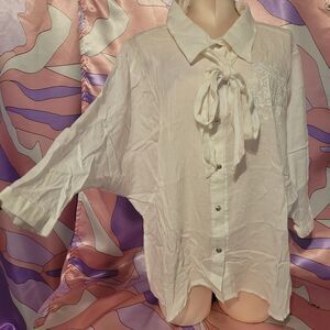 AS IS Liz Lisa Doll Soft Cotton Shirt Defects Harajuku Rokku Kawaii Jfashion Y2K